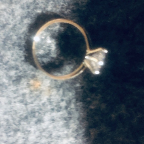 2 white gold filled rings and a lot of natural gem stones with precious stone - Picture 2 of 11